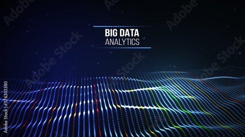 Black data technology background. Business computer internet concept. Big data network illustration. Digital communication and web analysis. Info storage abstract connection. Vector research data
