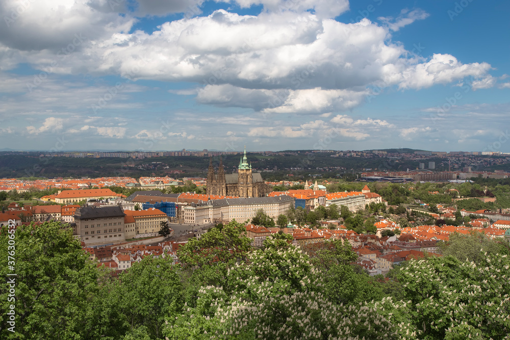 View of Hradcany in Prague