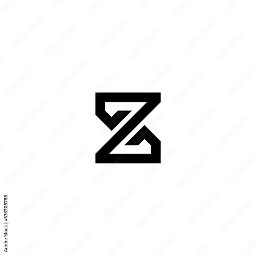 z letter logo icon, abstract, simple, line. z letter logo icon, abstract, simple, line.