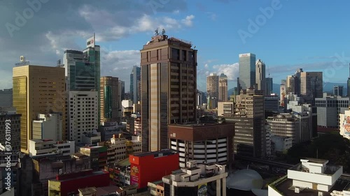 Aerial view of Kuala Lumpur downtown district