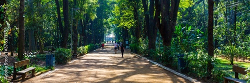 Bild auf Leinwand Entrada principal do famoso Parque do Piqueri no Tatuapé criado em 1901 em São P