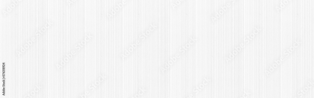Panorama of White cotton fabric pattern texture and seamless background