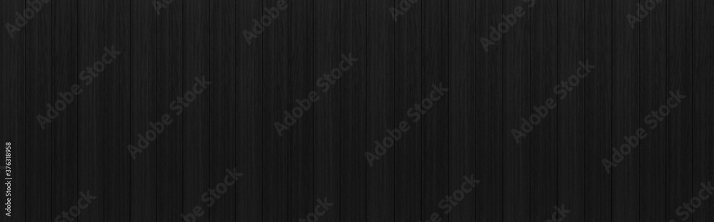 Panorama of Wood plank black timber texture and seamless background Panorama of Wood plank black timber texture and seamless background
