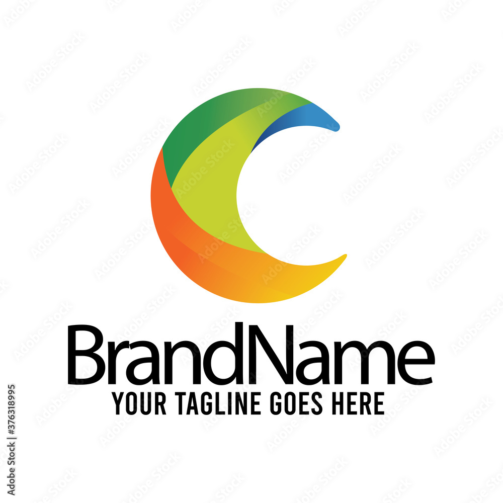 Logo vector line art illustration of nature. Logo vector line art illustration of nature.