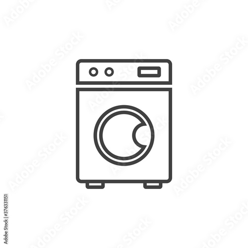 washing machine vector