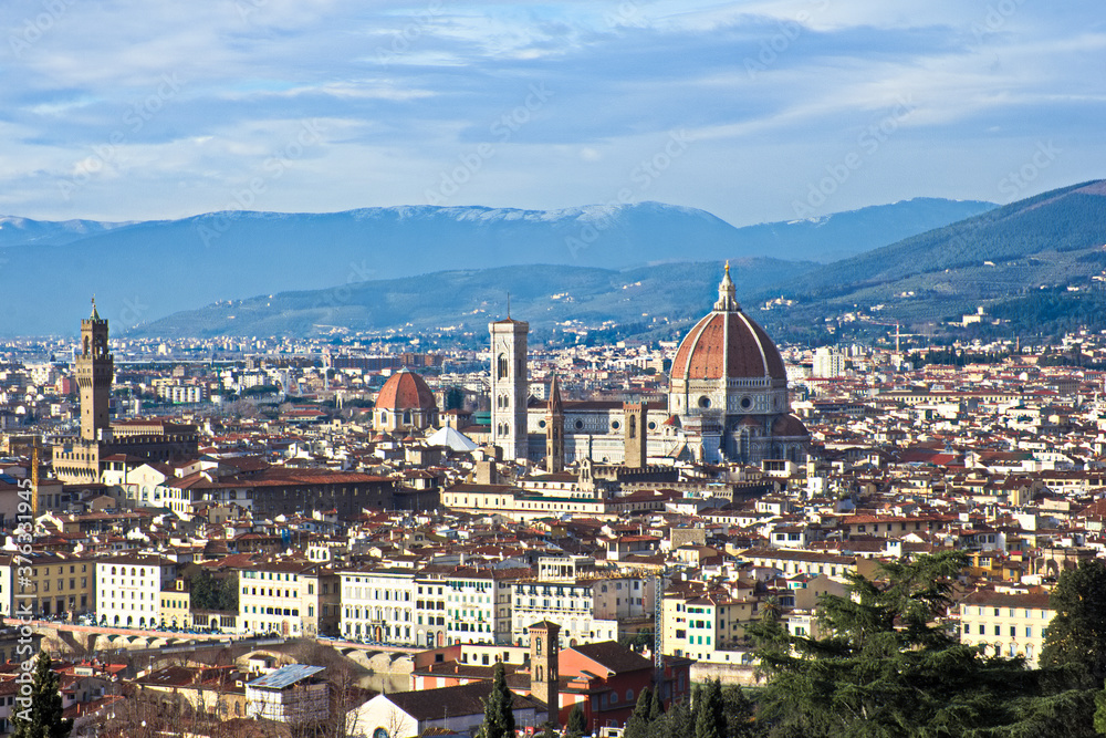The Duomo of Florence, also known as the Cattedrale di Santa Maria del Fiore, is the cathedral that catches all the attention in Florence, Italy