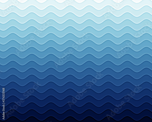 Abstract blue of wavy background