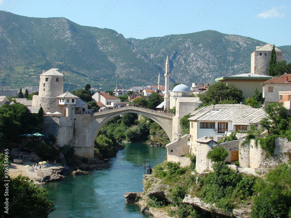 bridge mostar, bosnia, herzegovina