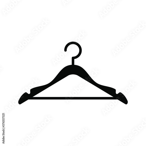 hanger clothes icon vector. hanger clothes icon simple and modern for app, web and design. hanger clothes icon vector illustration. EPS10