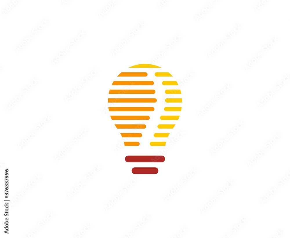 Obraz premium Bulb logo 