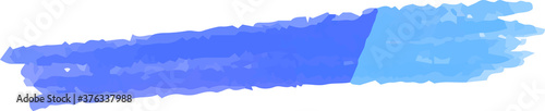 Horizontal pencil line using cold color watercolor texture