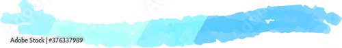 Horizontal pencil line using cold color watercolor texture