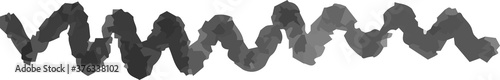 Horizontal pencil line using Monochrome watercolor texture