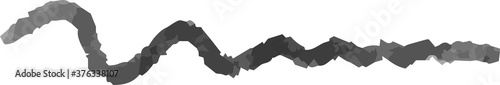 Horizontal pencil line using Monochrome watercolor texture