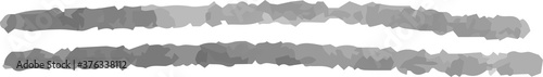Horizontal pencil line using Monochrome watercolor texture