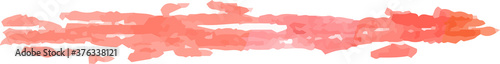 Horizontal pencil line using warm color watercolor texture