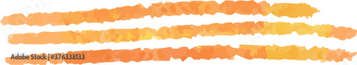 Horizontal pencil line using warm color watercolor texture