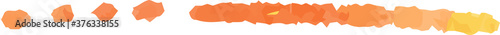 Horizontal pencil line using warm color watercolor texture