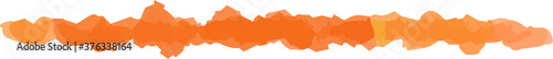Horizontal pencil line using warm color watercolor texture