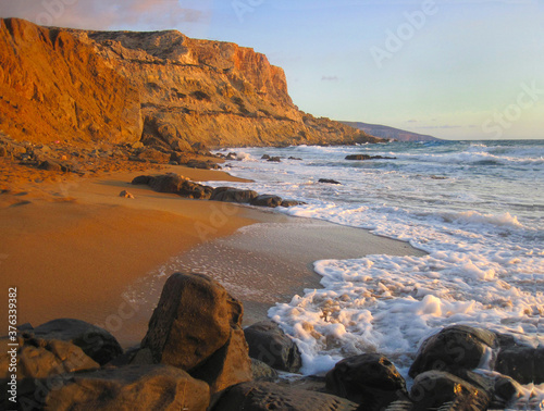 crete greece mountain shoreline