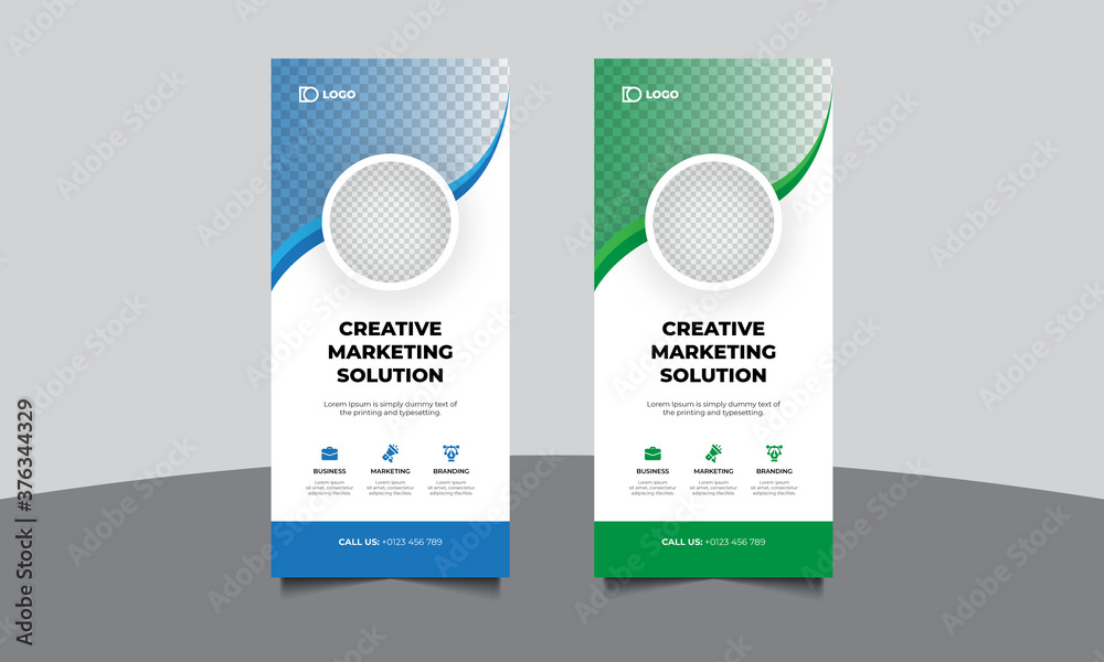 Corporate Roll-up Banners Corporate Roll-up Banners