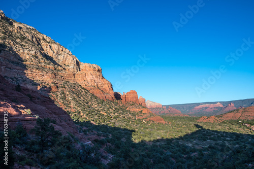 Red-Rock Buttes landscape in Sedona  Arizona
