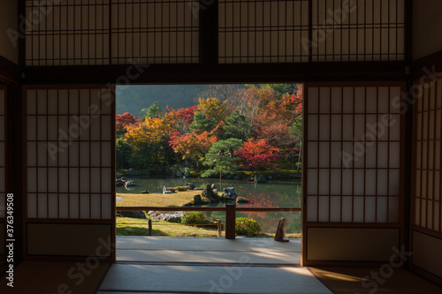 Autumn leaves in Kyoto