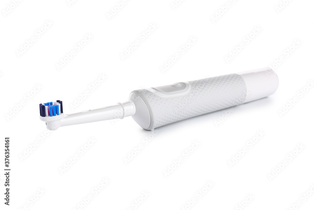Electric tooth brush on white background Electric tooth brush on white background