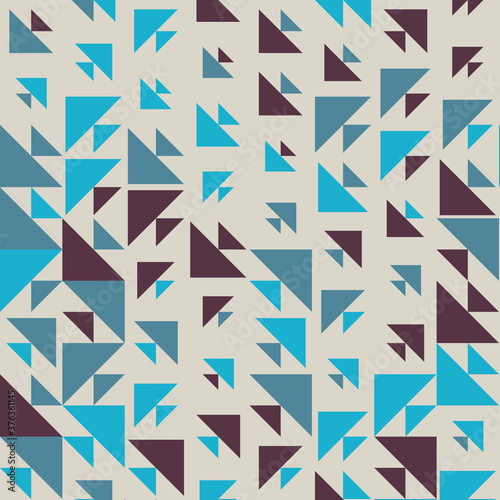 Abstract Color Halftone Dots generative art background illustration