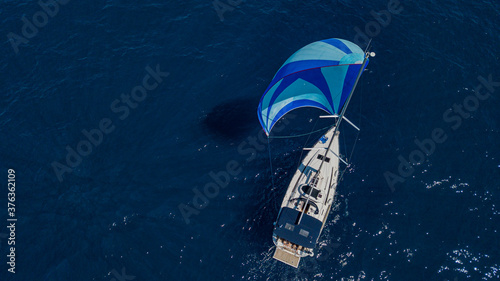 sailing a monohull with genaker