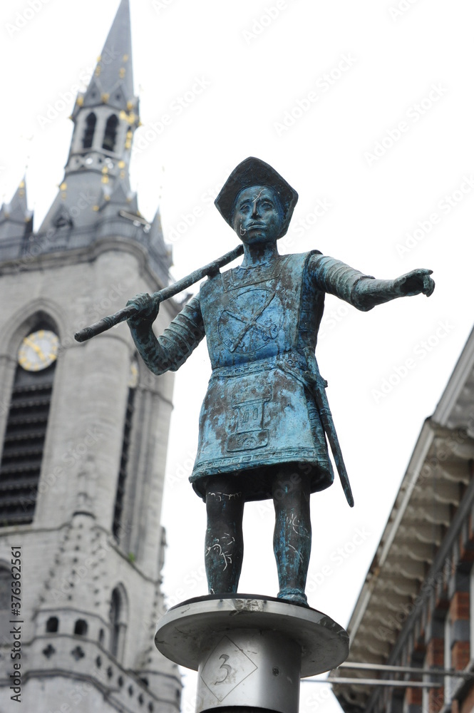 Escultura en Tournai Bélgica