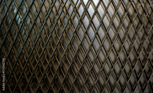 Grates for fences or walls to protect objects or animals