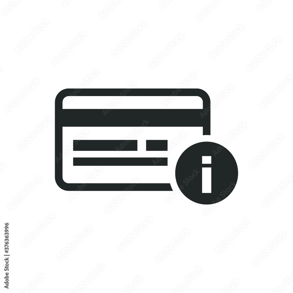 Credit card payment info icon Credit card payment info icon