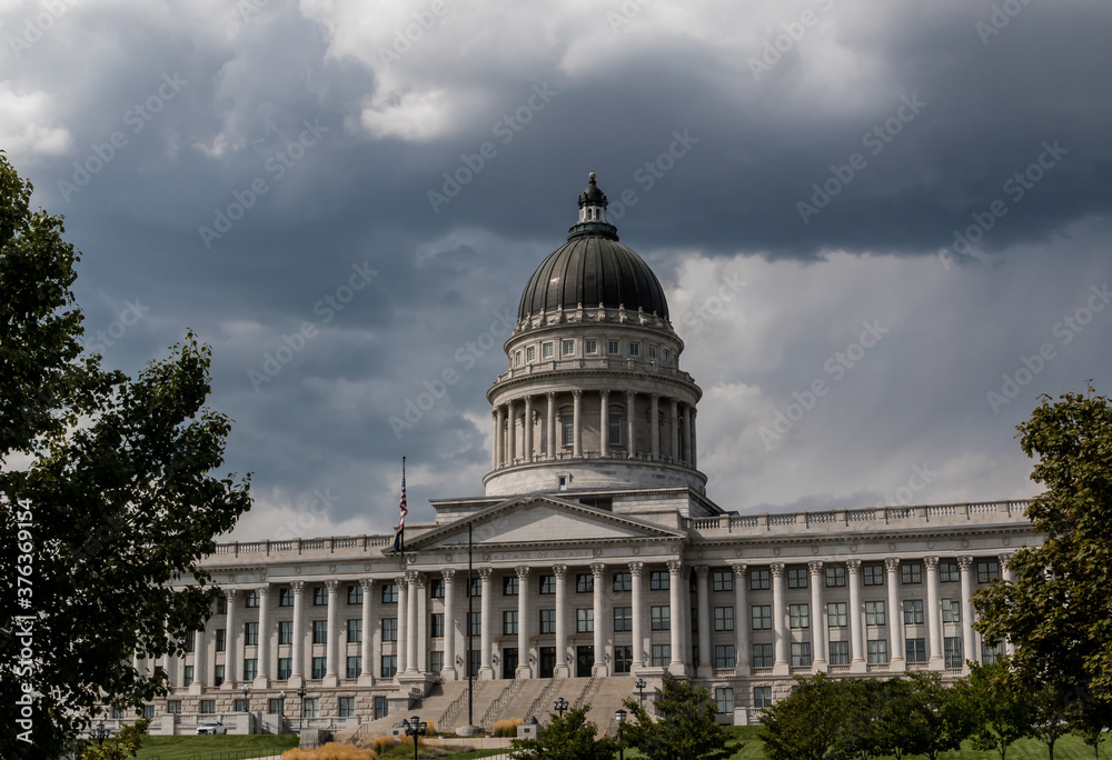 The Utah State Capitol Building, Salt Lake City, Utah, USA