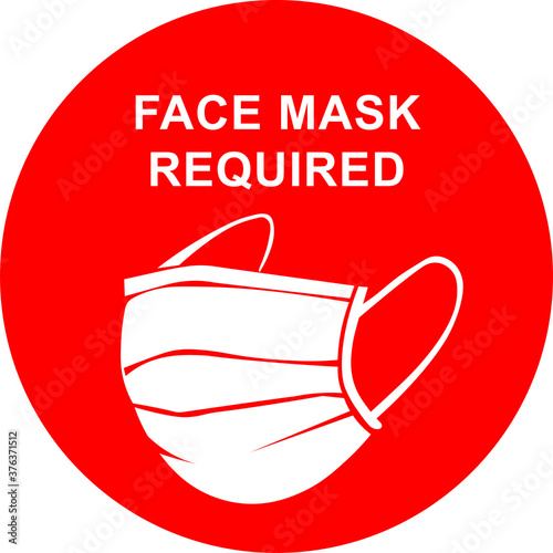 Face mask required