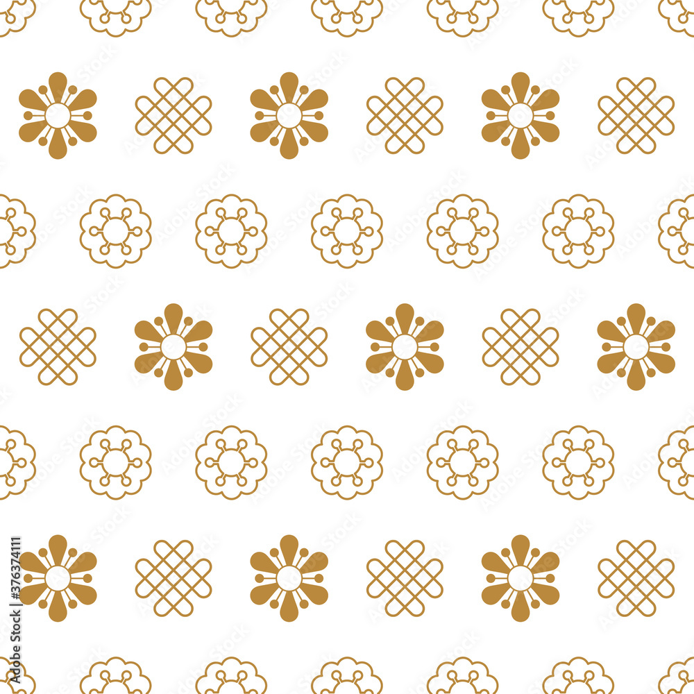 Traditional chinese vector seamless patterns for new year greeting card. Traditional chinese vector seamless patterns for new year greeting card.