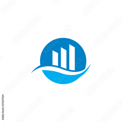 Abstract Graphic Vector , Finance Logo
