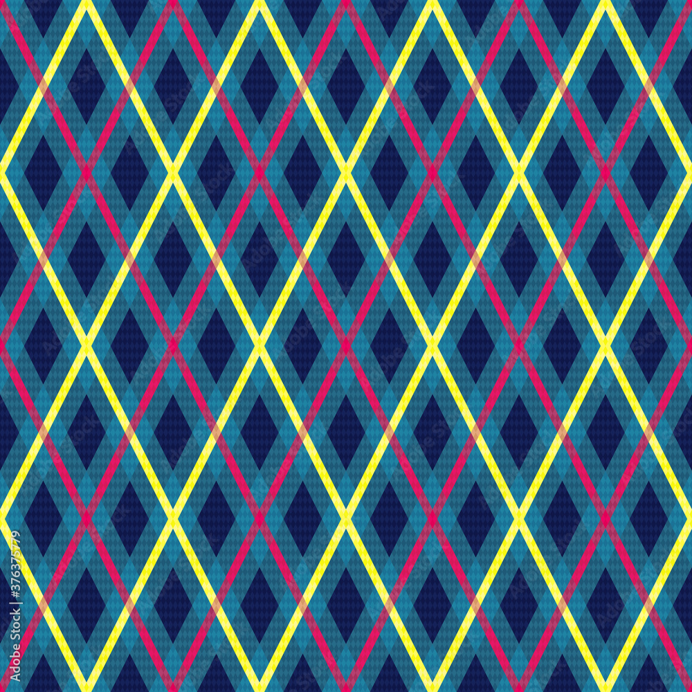 Rhombic seamless contrast pattern Rhombic seamless contrast pattern