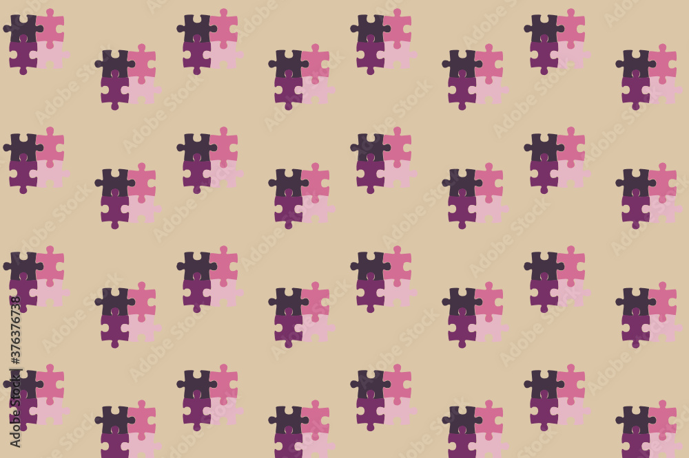 Creative puzzle pattern design. Suitable for wallpapers and backgrounds. Creative puzzle pattern design. Suitable for wallpapers and backgrounds.