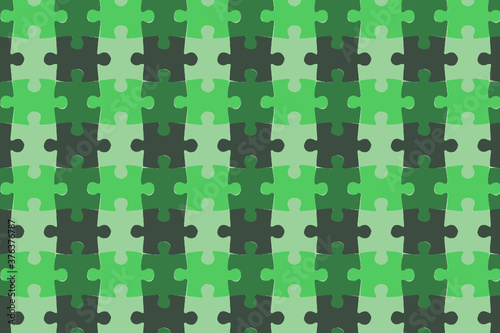 Creative puzzle pattern design. Suitable for wallpapers and backgrounds.