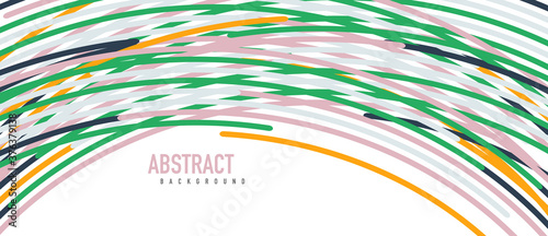 Аbstract moving colorful lines vector backgrounds for cover, placard, poster, banner or flyer