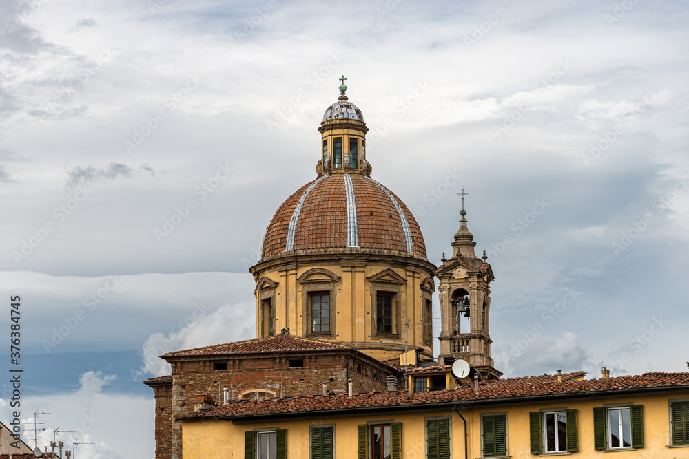 Church of San Frediano in Cestello (1450-XX century) in in Baroque style, Oltrarno quarter, Florence, UNESCO world heritage site, Tuscany, Italy, Europe