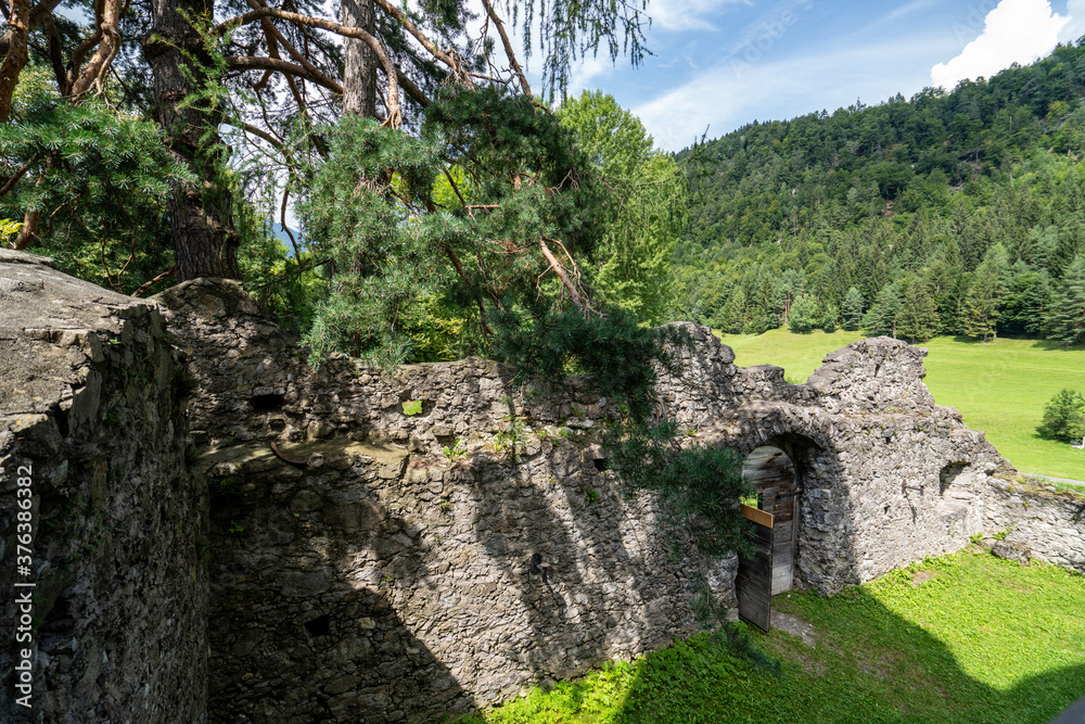 Ancient castle in Carynthia, Austria