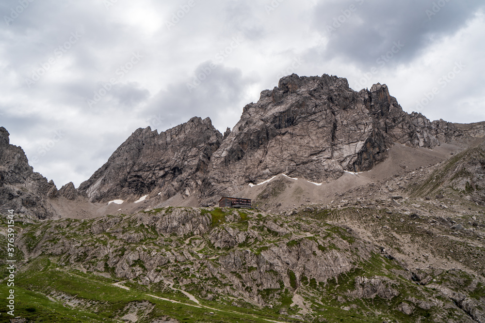 Gailtal Alps in East Tyrol, Austria