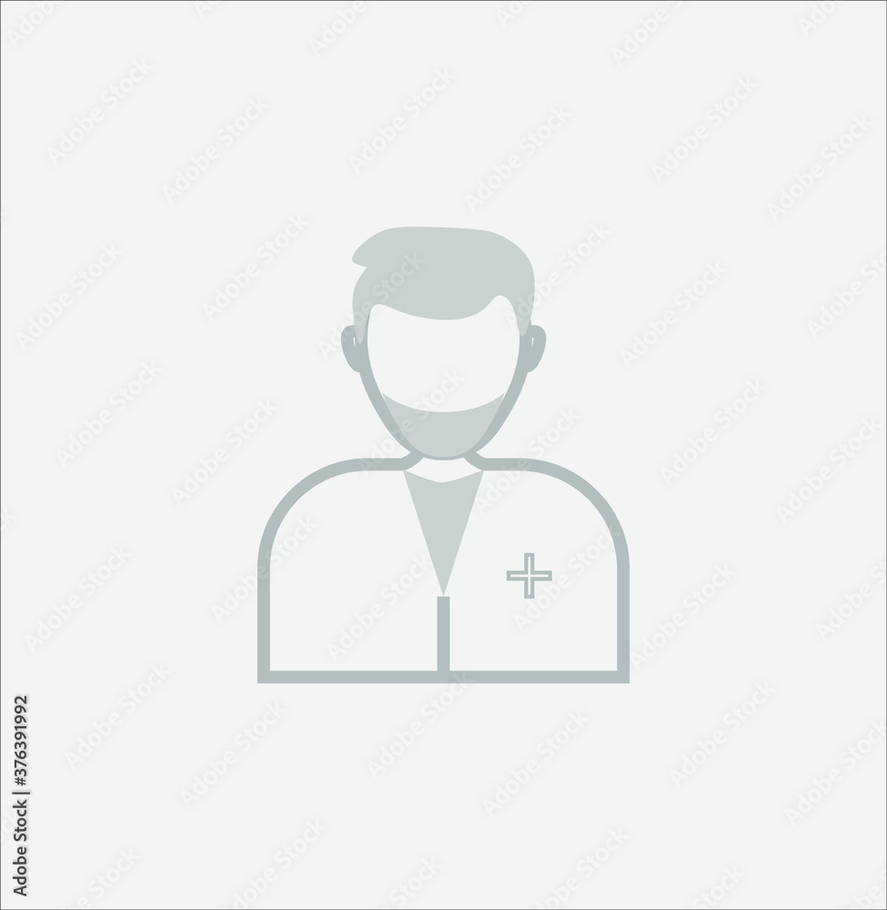 doctor simple icon. illustration for web and mobile design. doctor simple icon. illustration for web and mobile design.