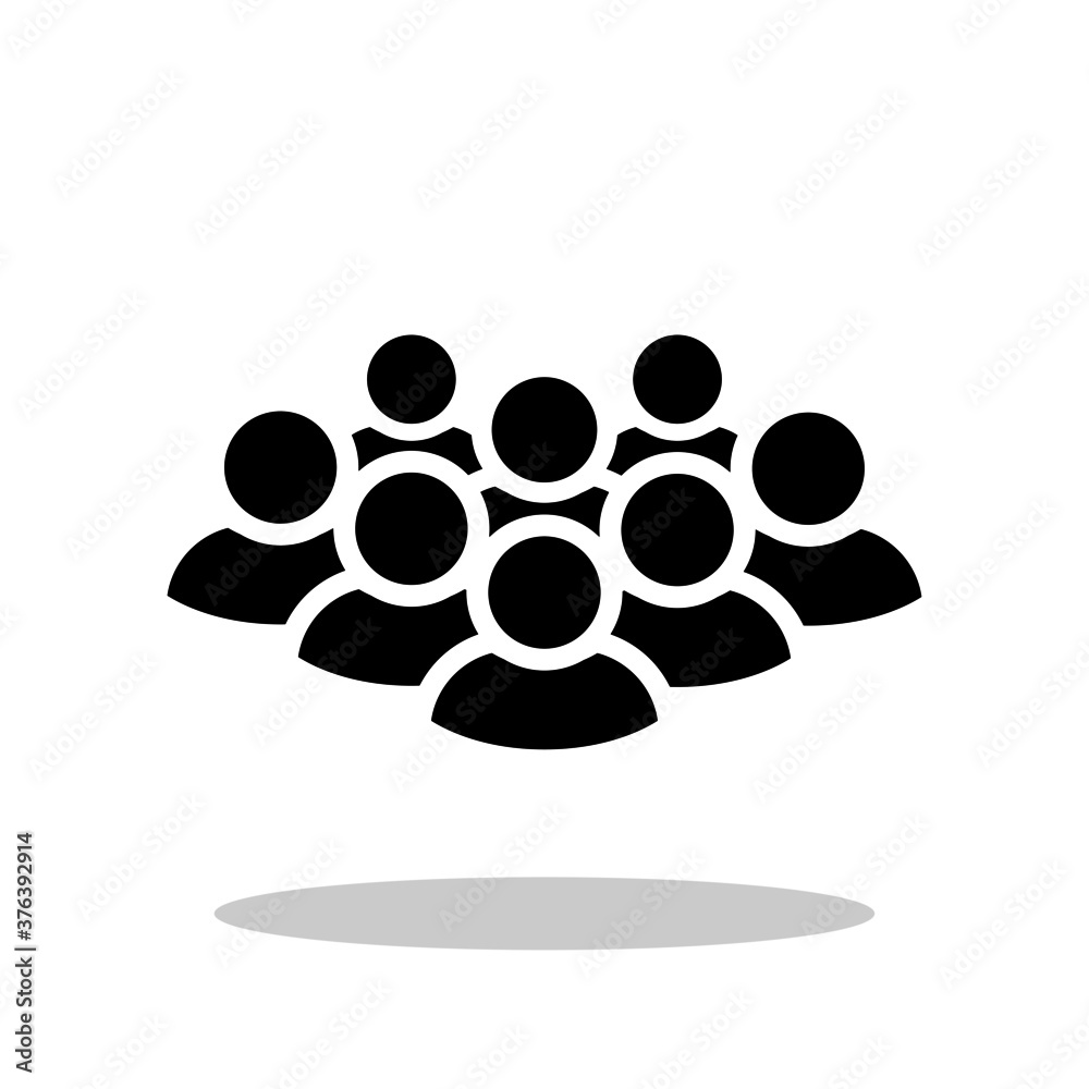 People icon in trendy flat style. Business people / Group symbol for your web site design, logo, app, UI Vector EPS 10. - Vector People icon in trendy flat style. Business people / Group symbol for your web site design, logo, app, UI Vector EPS 10. - Vector