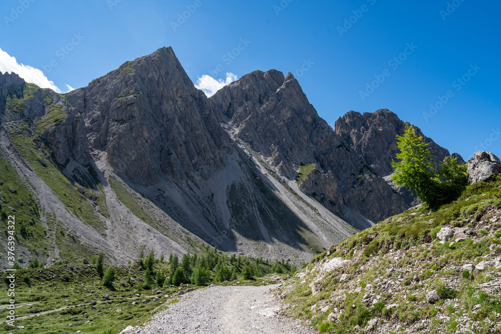 Gailtal Alps in Tyrol, Austria