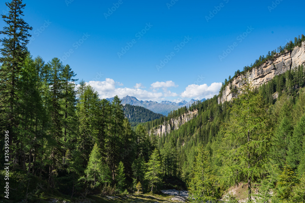 Gailtal Alps in Tyrol, Austria