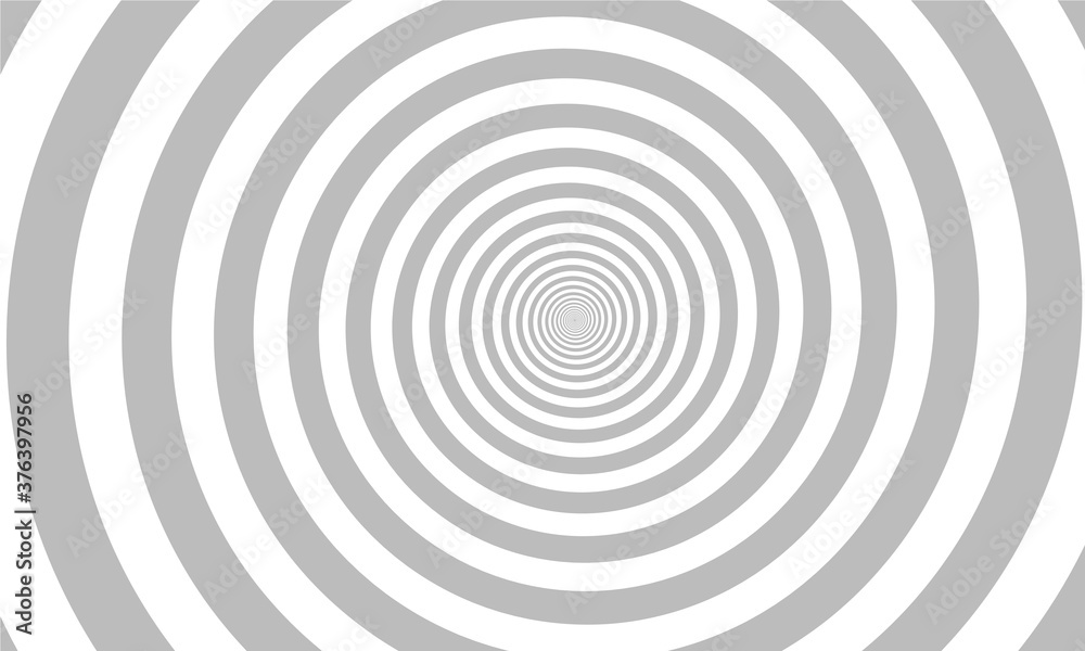Banner with spiral, magic circle, graphic design element Banner with spiral, magic circle, graphic design element