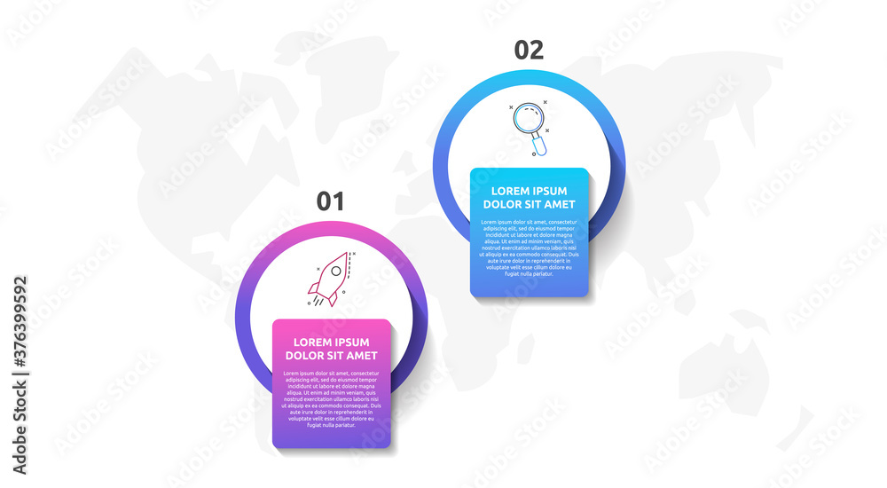Vector infographic template circles for two label, diagram, graph, presentation. Business concept with 2 options. For content, flowchart, steps, timeline, workflow, marketing, levels, web, chart Vector infographic template circles for two label, diagram, graph, presentation. Business concept with 2 options. For content, flowchart, steps, timeline, workflow, marketing, levels, web, chart
